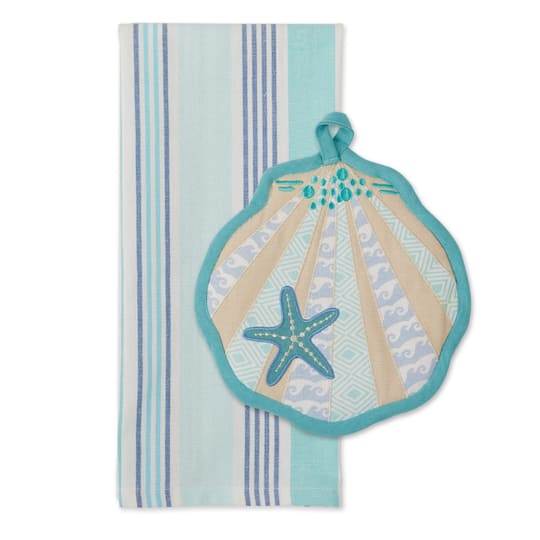 DII® Seashell Potholder Gift Set